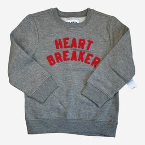Heartbreaker Chenille Valentines Sweatshirt 5t
